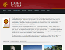 Tablet Screenshot of dhrupad.com